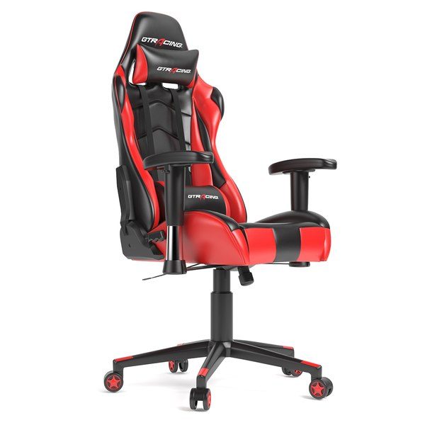 Silla Gaming Ergonómica GTRACING Roja