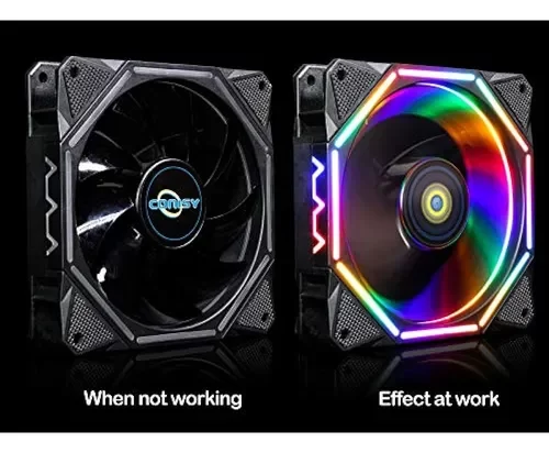 Set de 2 Abanicos Conisy RGB - Imagen 2