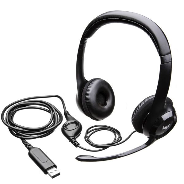Headset Logitech Stereo H390 USB - Imagen 2