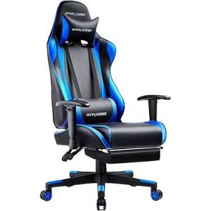 SILLA GAMING ERGONÓMICA OHAHO AZUL