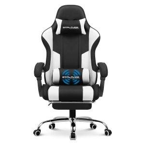 SILLA GAMING ERGONÓMICA GTPLAYER BLANCA