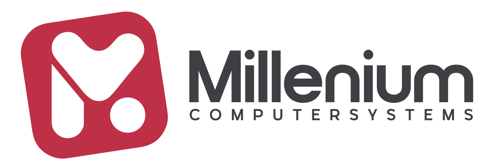 Logo Millenium gris