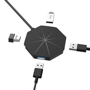 Hub USB-C 3.0 Anwike 4 puertos