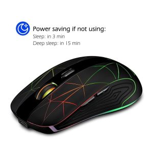 Mouse inalámbrico recargable