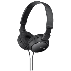 Audífonos Sony Negros 3,5 MDR-ZX110