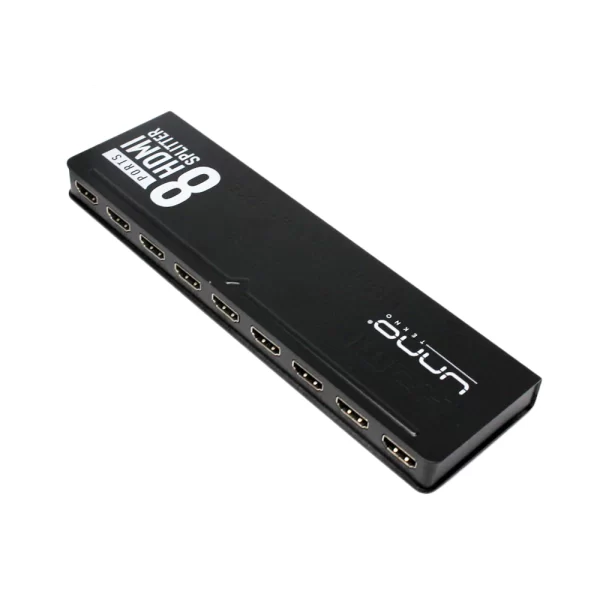 Splitter HDMI 8 puertos 4K Unno HB1206BK