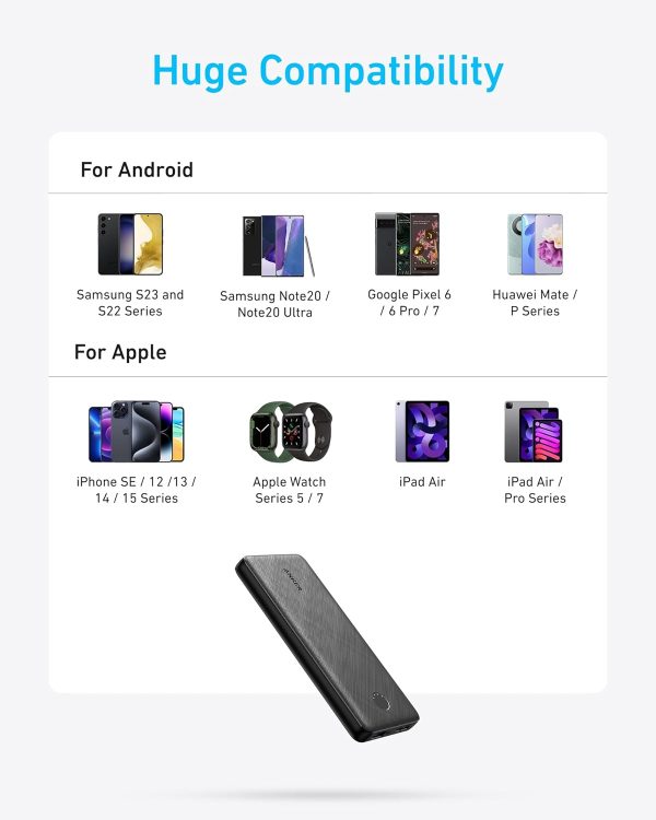Batería portátil marca Anker 10000mAh - Imagen 2