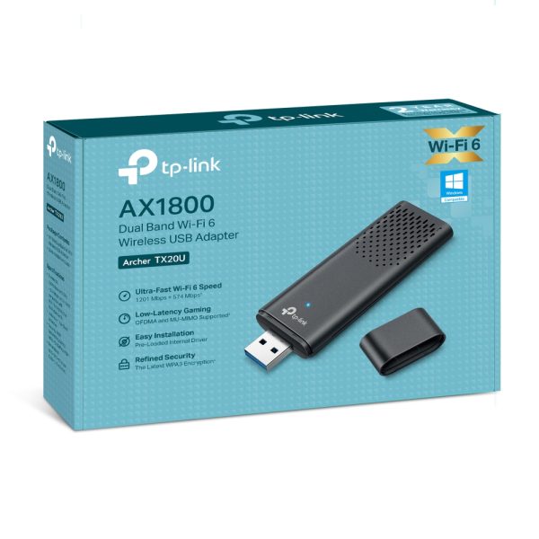 Adaptador USB TP-Link TX20U Wifi6