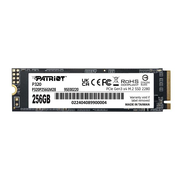 Disco duro interno Patriot 256GB M.2 P320