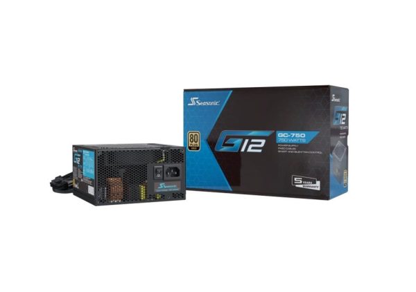 Fuente de poder ATX Seasonic 750W Gold G12 GC-750