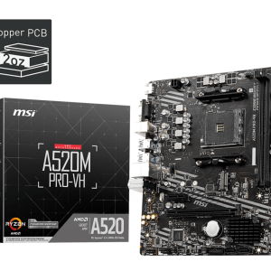 Tarjeta madre MSI A520M A PRO AM4