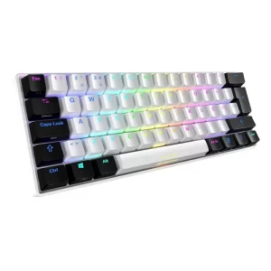TECLADO GAMING SHARKOON SKILLER SGK3 MECANICO USB INGLES WHITE