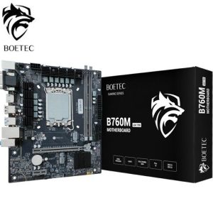 Tarjeta madre Boetec B760 micro ATX LGA1700 DDR5 VGA / HDMI / DP