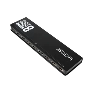 UNNO TEKNO SPLITTER HDMI 1 ENT. 8 SALIDAS 4K FULL HD HB1206BK