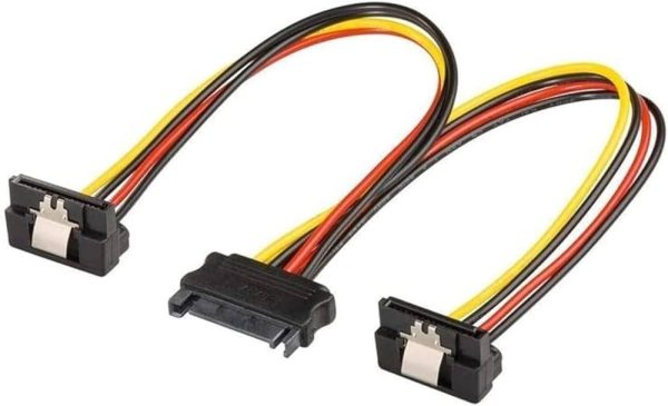 Cable Benfei Sata en Y para fuente de poder - Imagen 3