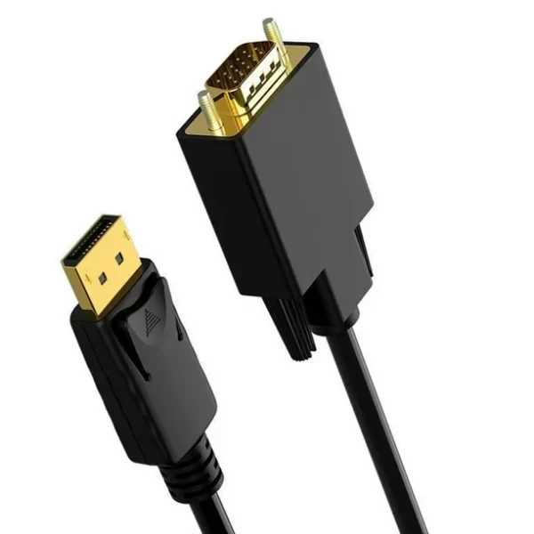 Cable DisplayPort a VGA Benfei DP a VGA 6 pies M/M Gold-Plated - Imagen 2