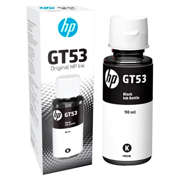 Botella tinta para impresora HP GT53 Negro