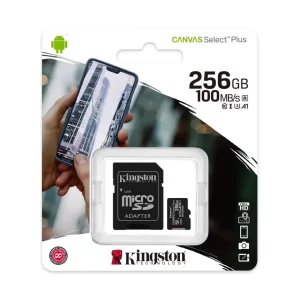 Memoria microSD 256GB Canvas Select Plus para dispositivos y camaras Android