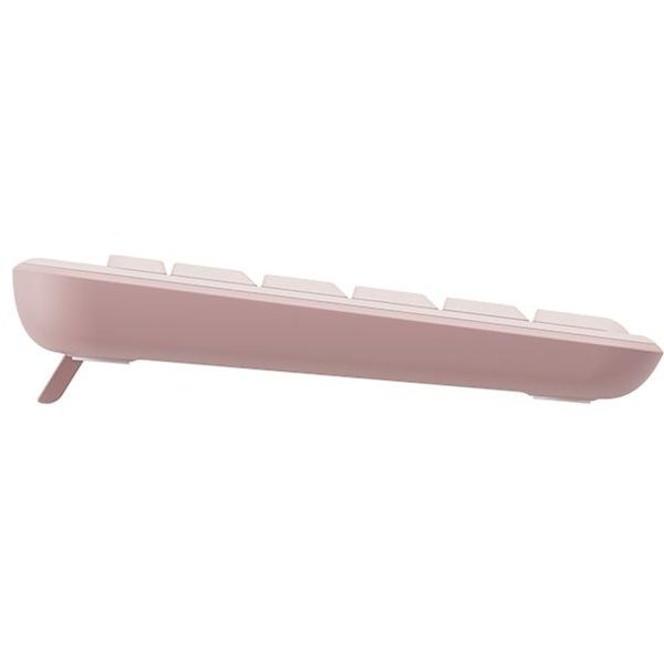 Teclado inalámbrico logitech K250 rosado - Imagen 2