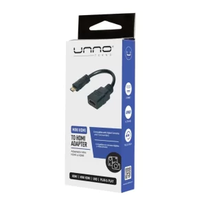Adaptador de mini HDMI a HDMI UNNO