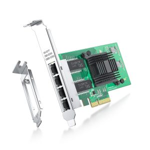 Tarjeta de Red PCI Express 4 puertos I350-GE-4T-X4
