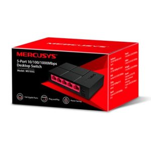 SWITCH MERCUSYS MS105G 5 PUERTOS 10/100/1000 MS105G
