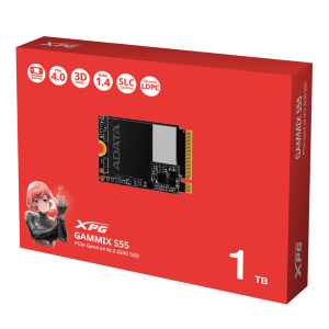 Disco duro interno solido M.2 2230 1TB Adata XPG Gammix S55 SGAMMIXS55-1T-C